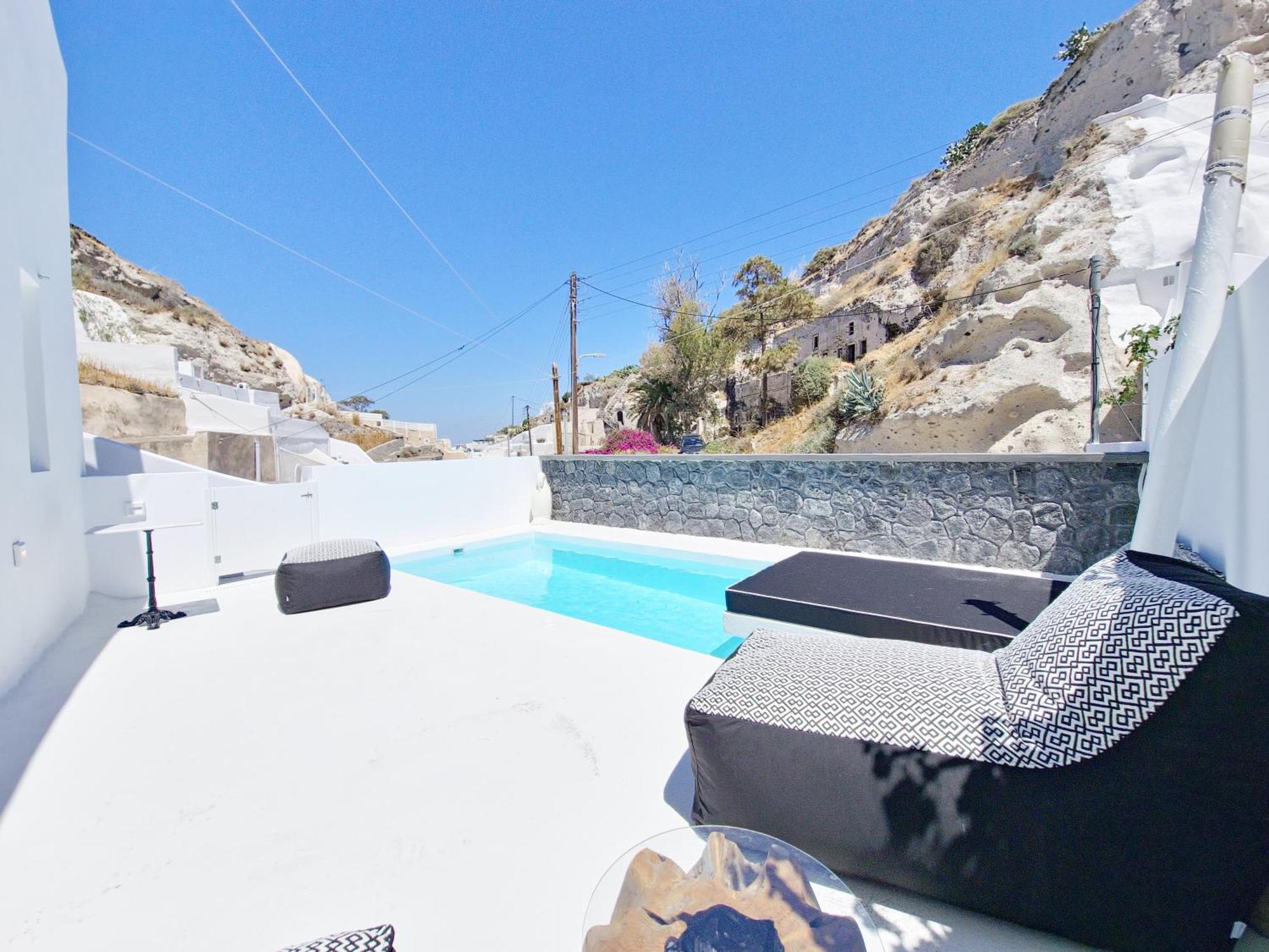 The Magic Luxury Cave Suites Vóthon Esterno foto