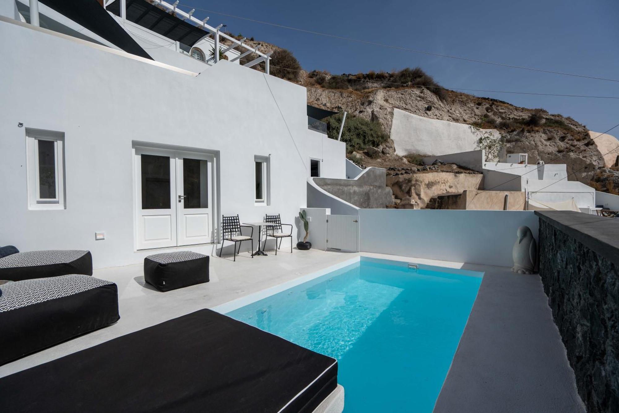 The Magic Luxury Cave Suites Vóthon Esterno foto