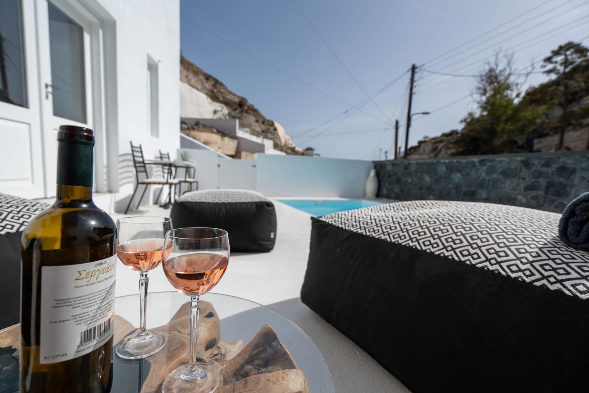 The Magic Luxury Cave Suites Vóthon Esterno foto