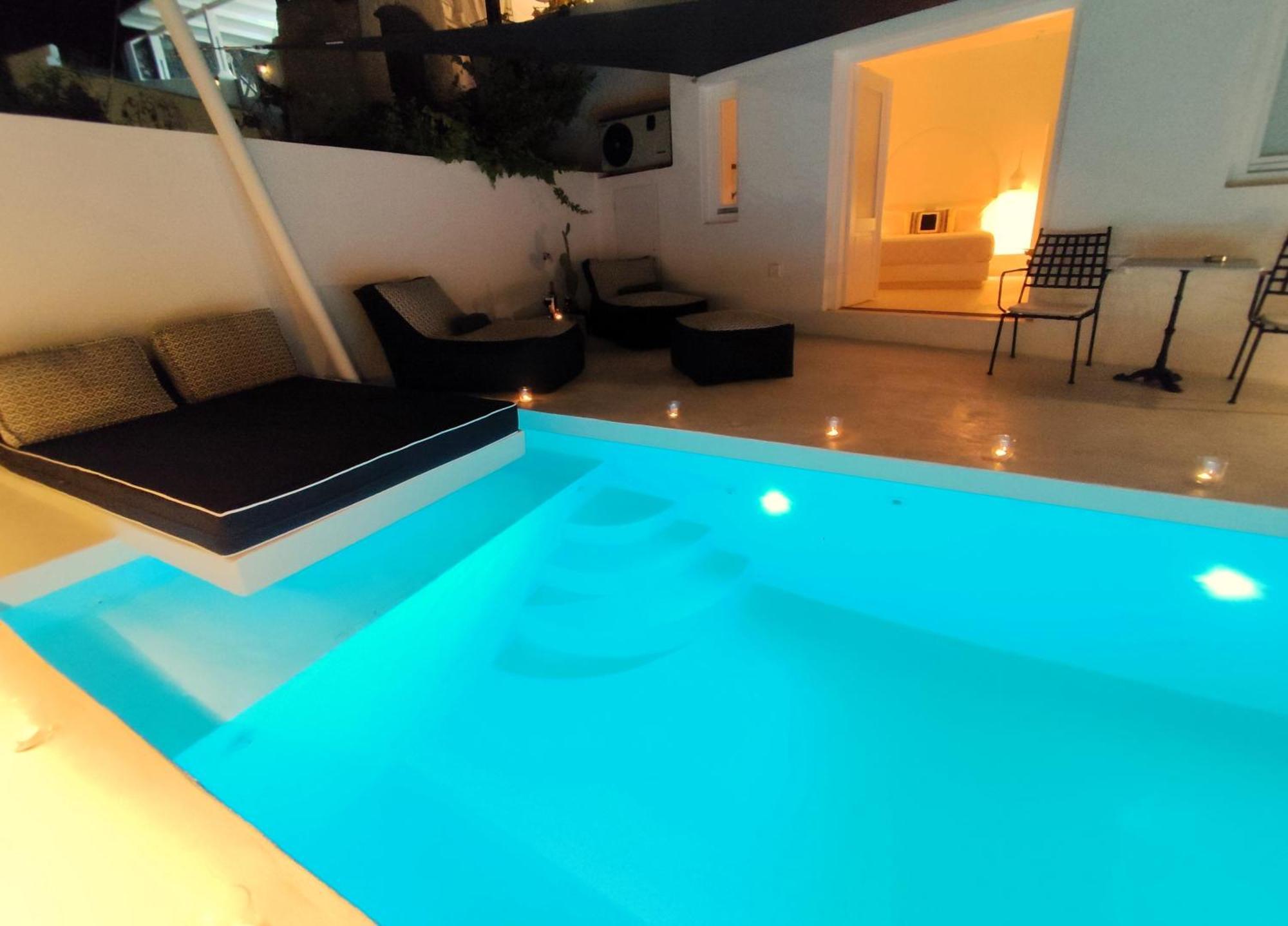 The Magic Luxury Cave Suites Vóthon Esterno foto