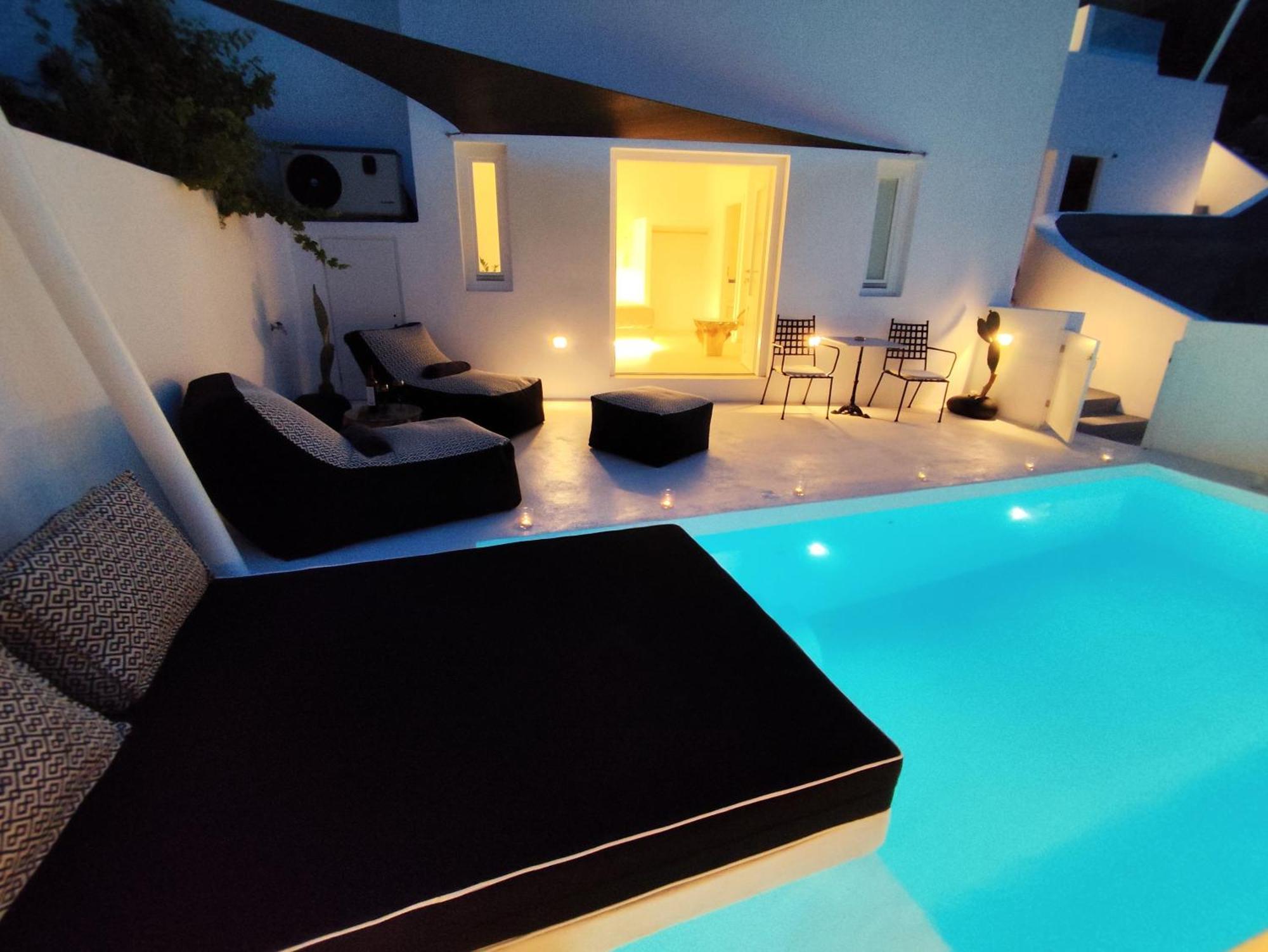The Magic Luxury Cave Suites Vóthon Esterno foto