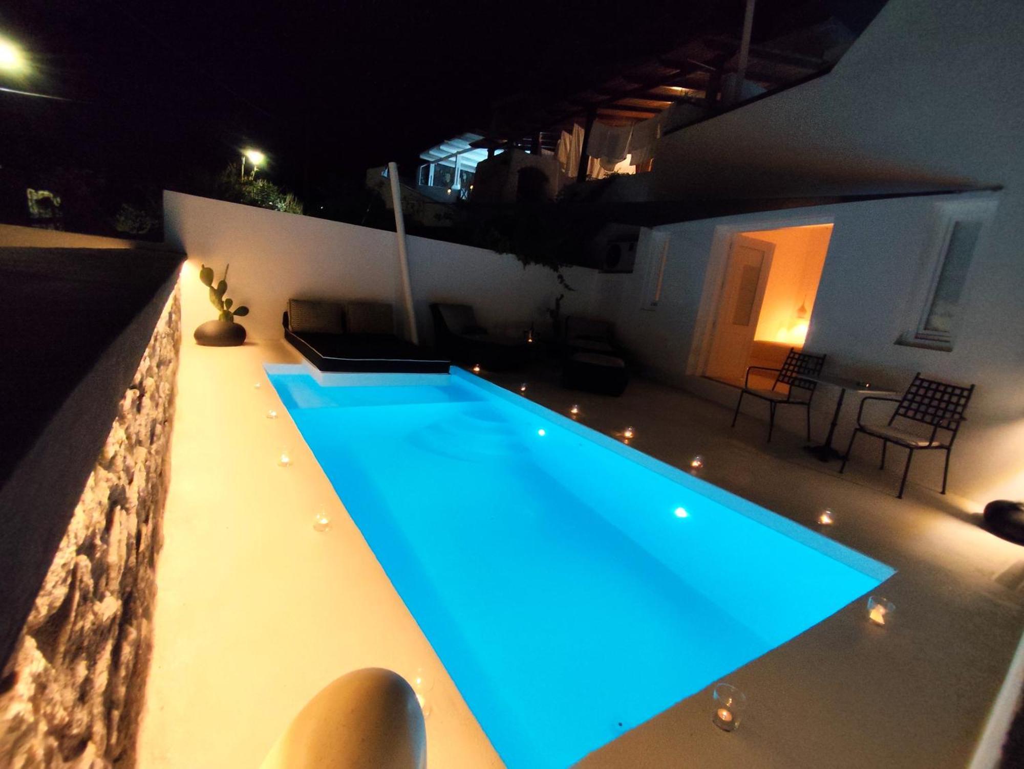 The Magic Luxury Cave Suites Vóthon Esterno foto