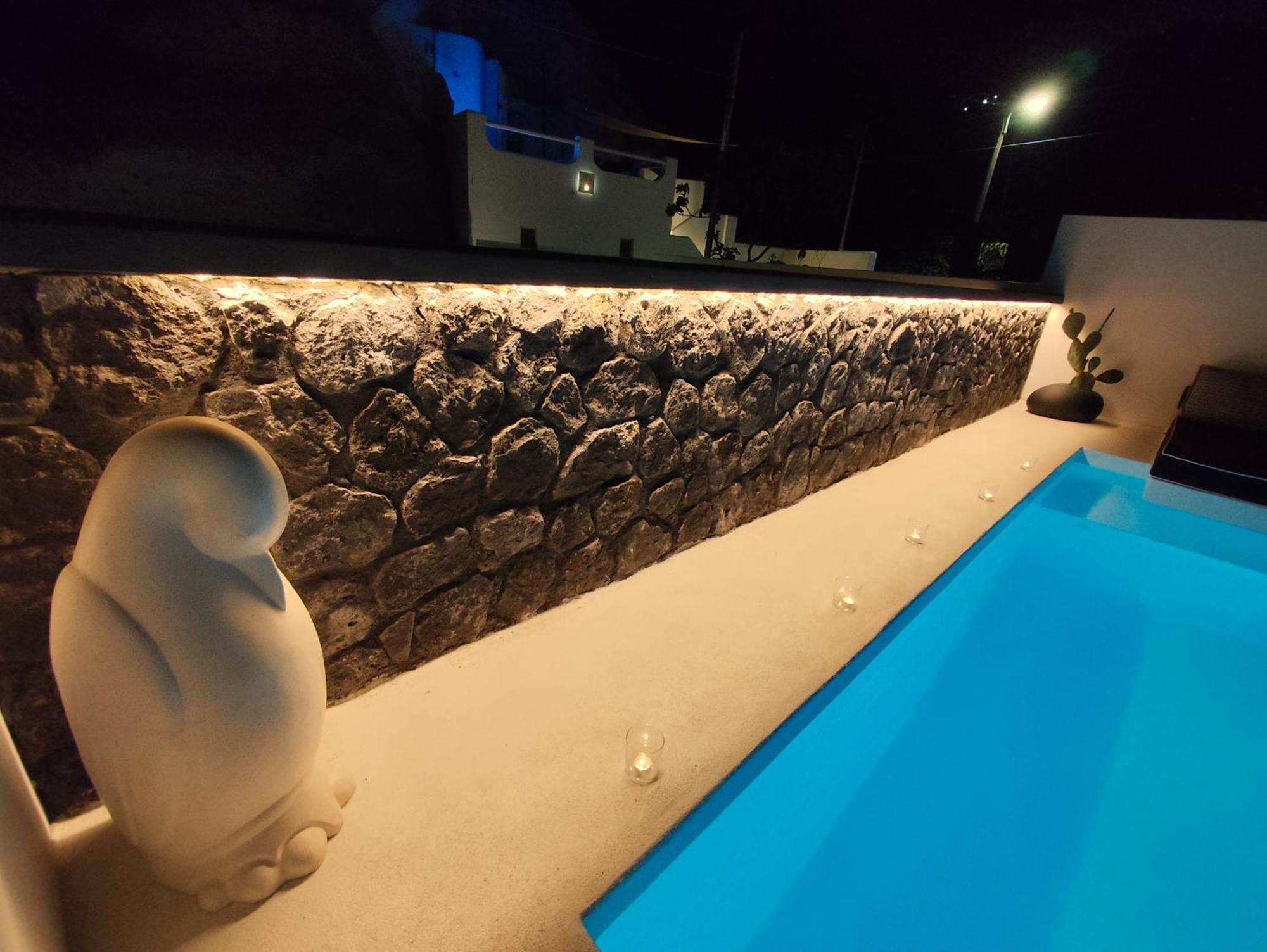 The Magic Luxury Cave Suites Vóthon Esterno foto
