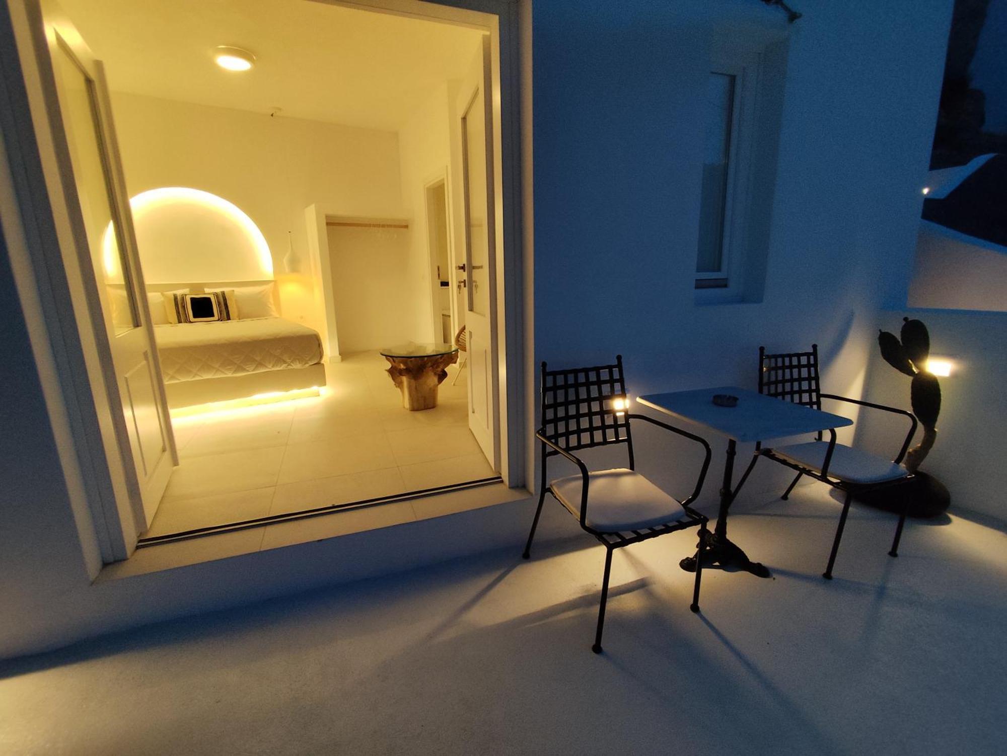 The Magic Luxury Cave Suites Vóthon Esterno foto