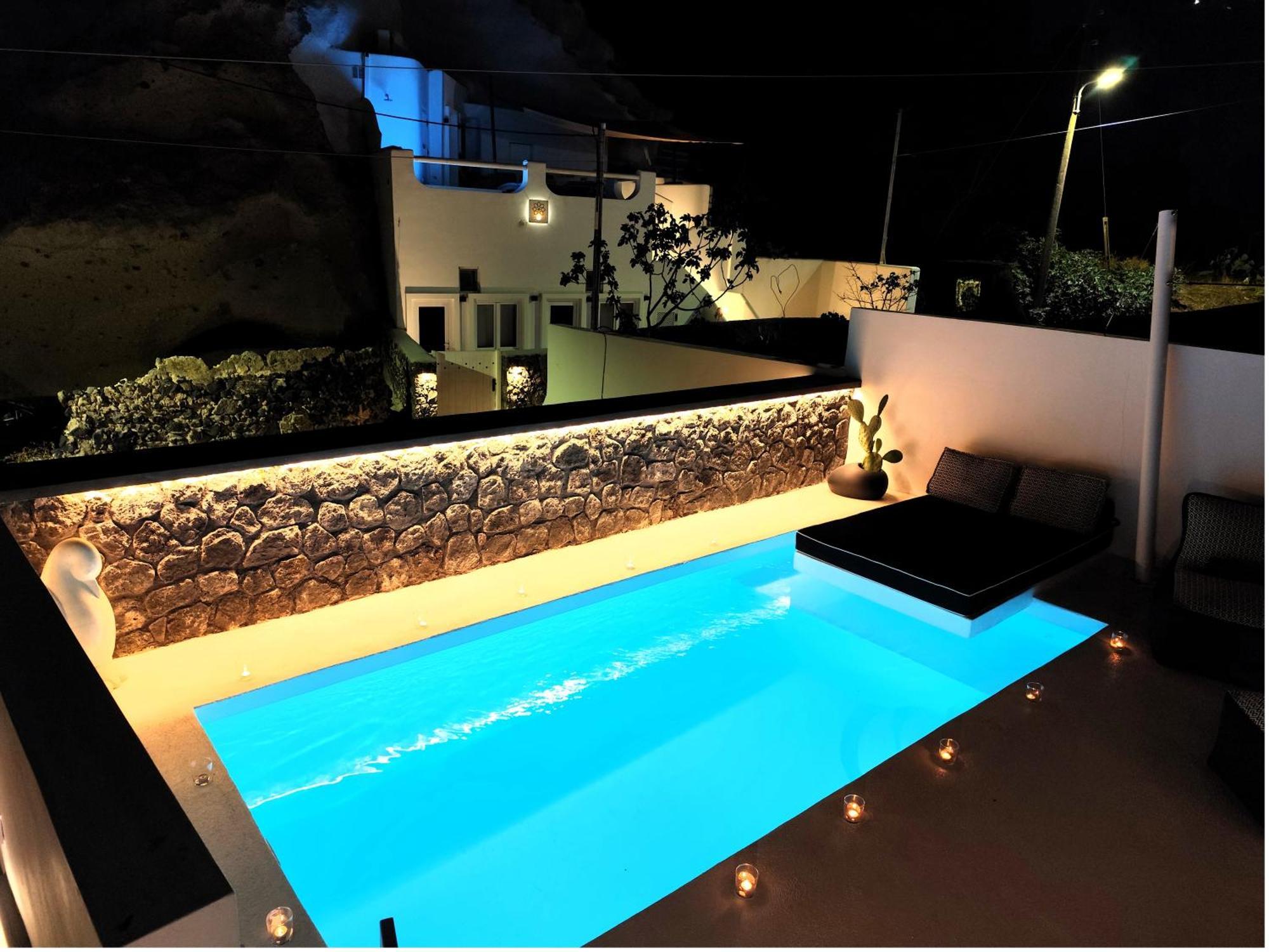 The Magic Luxury Cave Suites Vóthon Esterno foto