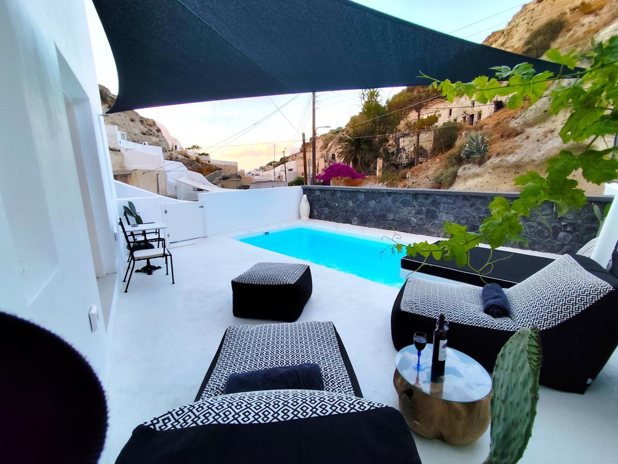 The Magic Luxury Cave Suites Vóthon Esterno foto