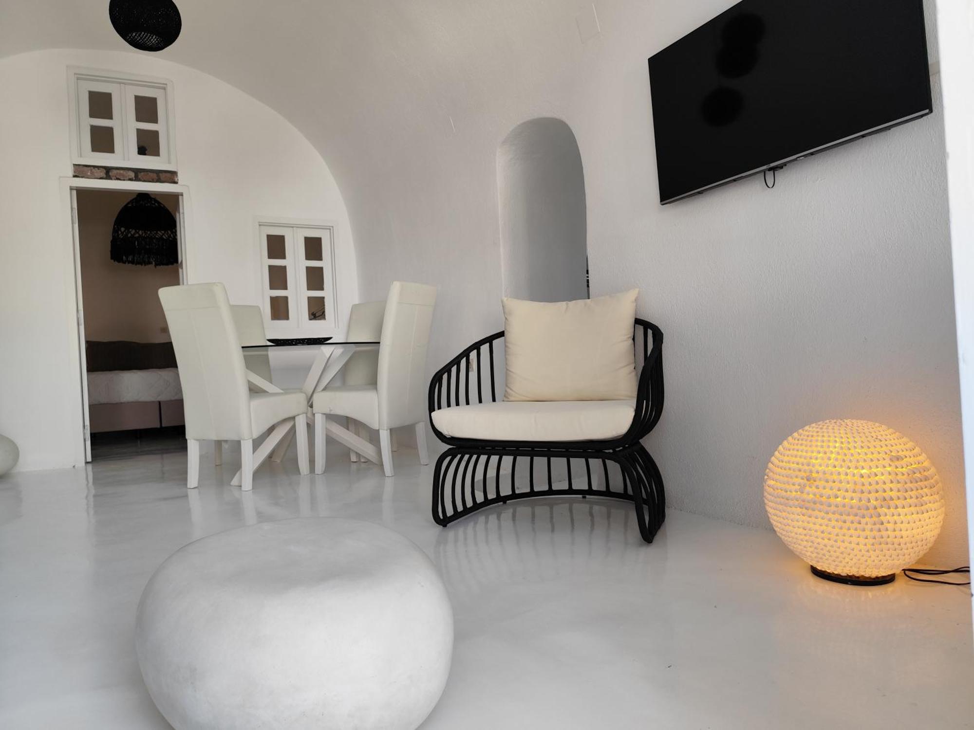 The Magic Luxury Cave Suites Vóthon Esterno foto