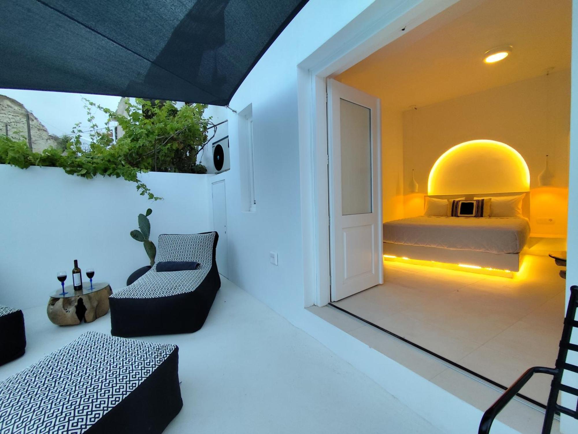 The Magic Luxury Cave Suites Vóthon Esterno foto