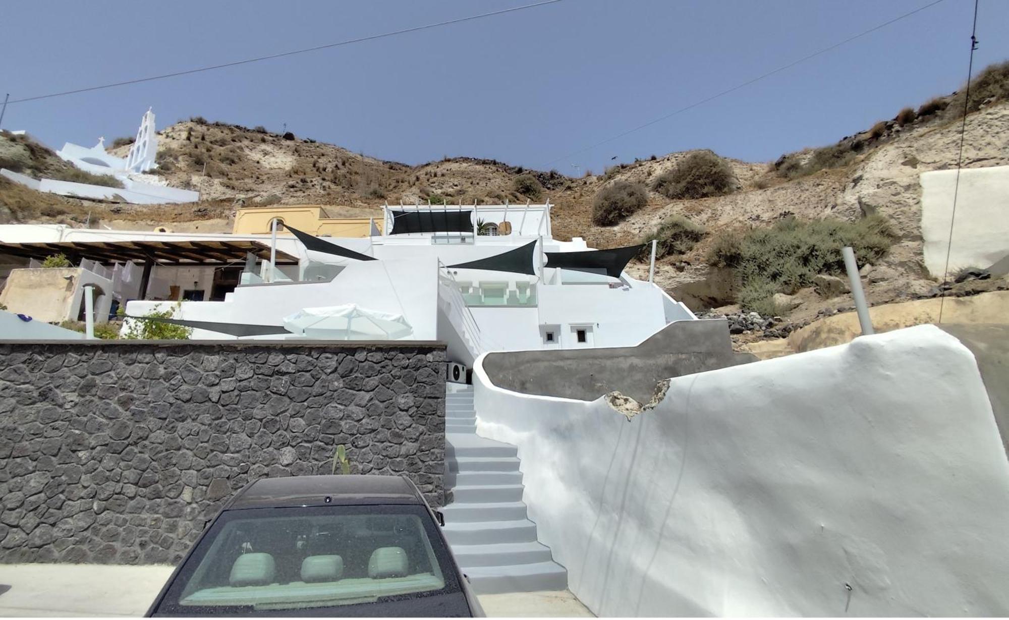 The Magic Luxury Cave Suites Vóthon Esterno foto
