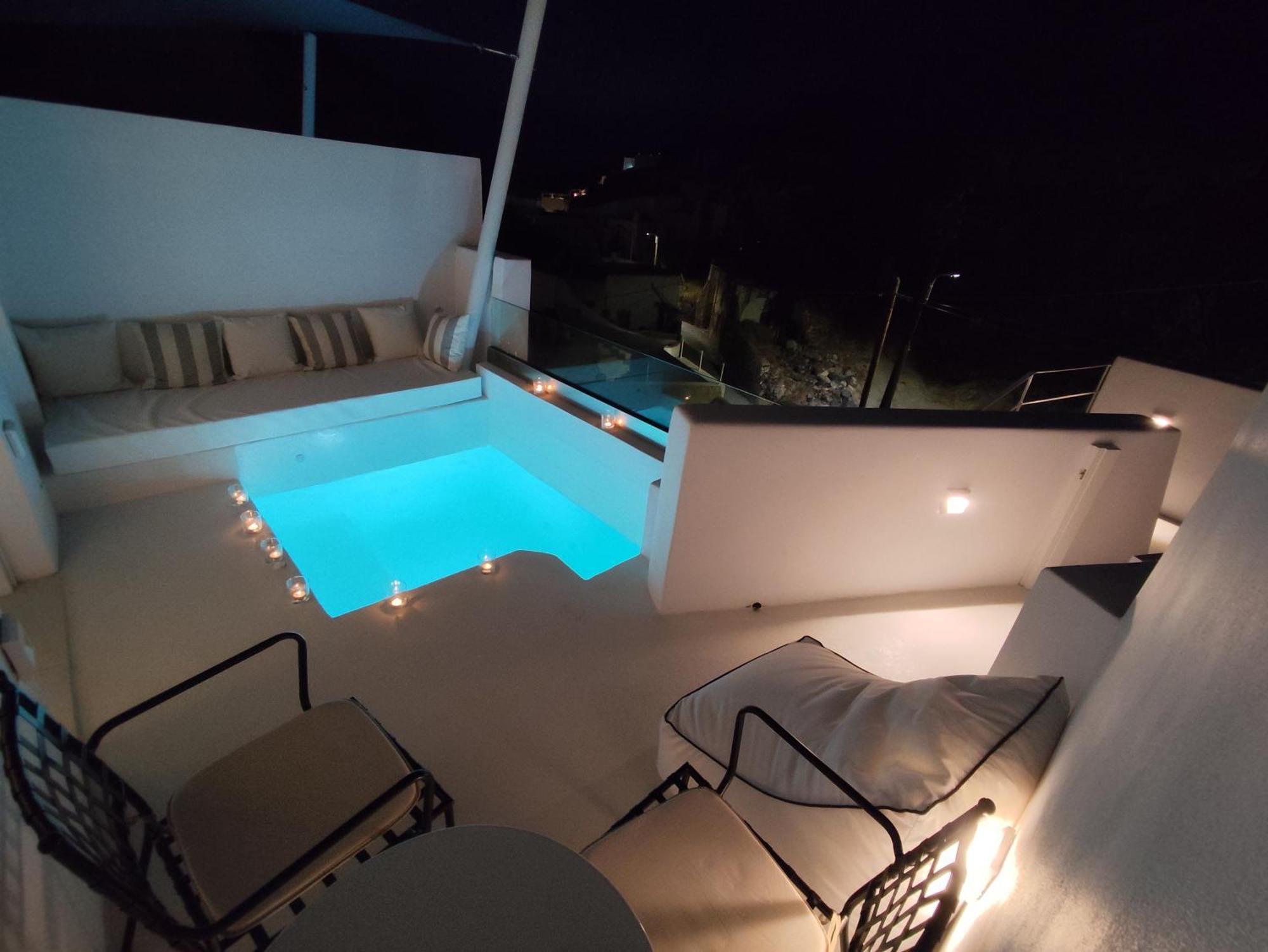 The Magic Luxury Cave Suites Vóthon Esterno foto
