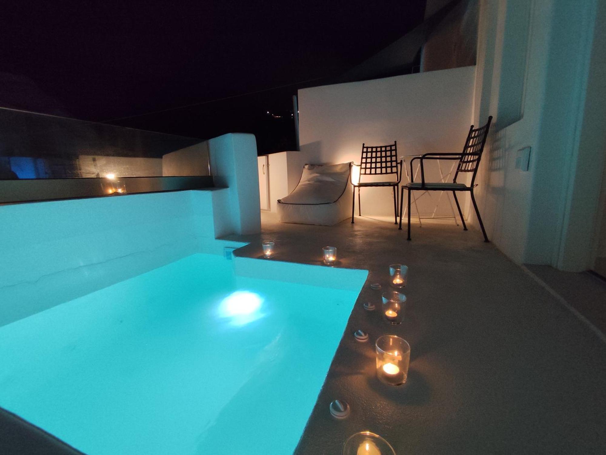 The Magic Luxury Cave Suites Vóthon Esterno foto