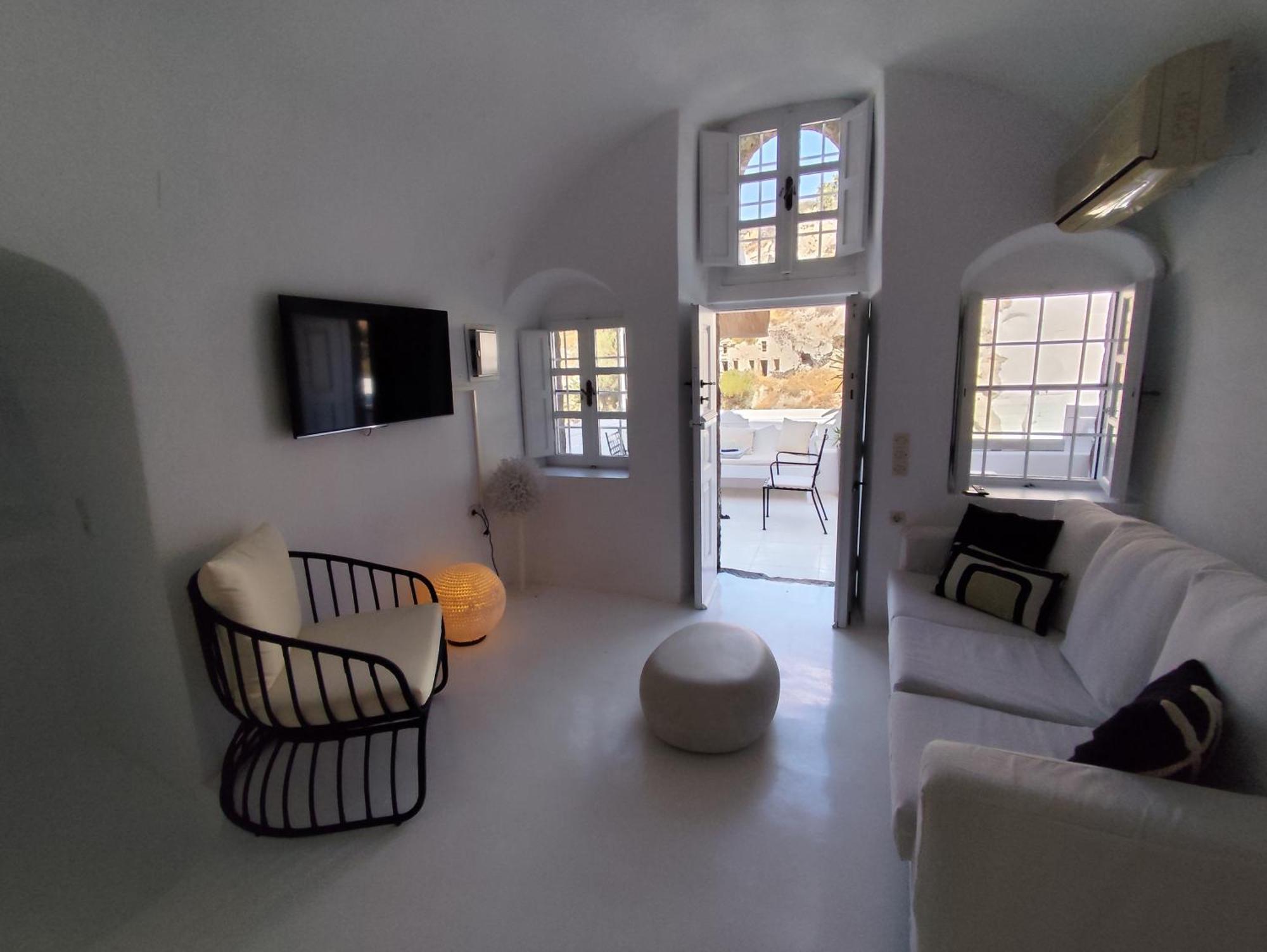 The Magic Luxury Cave Suites Vóthon Esterno foto