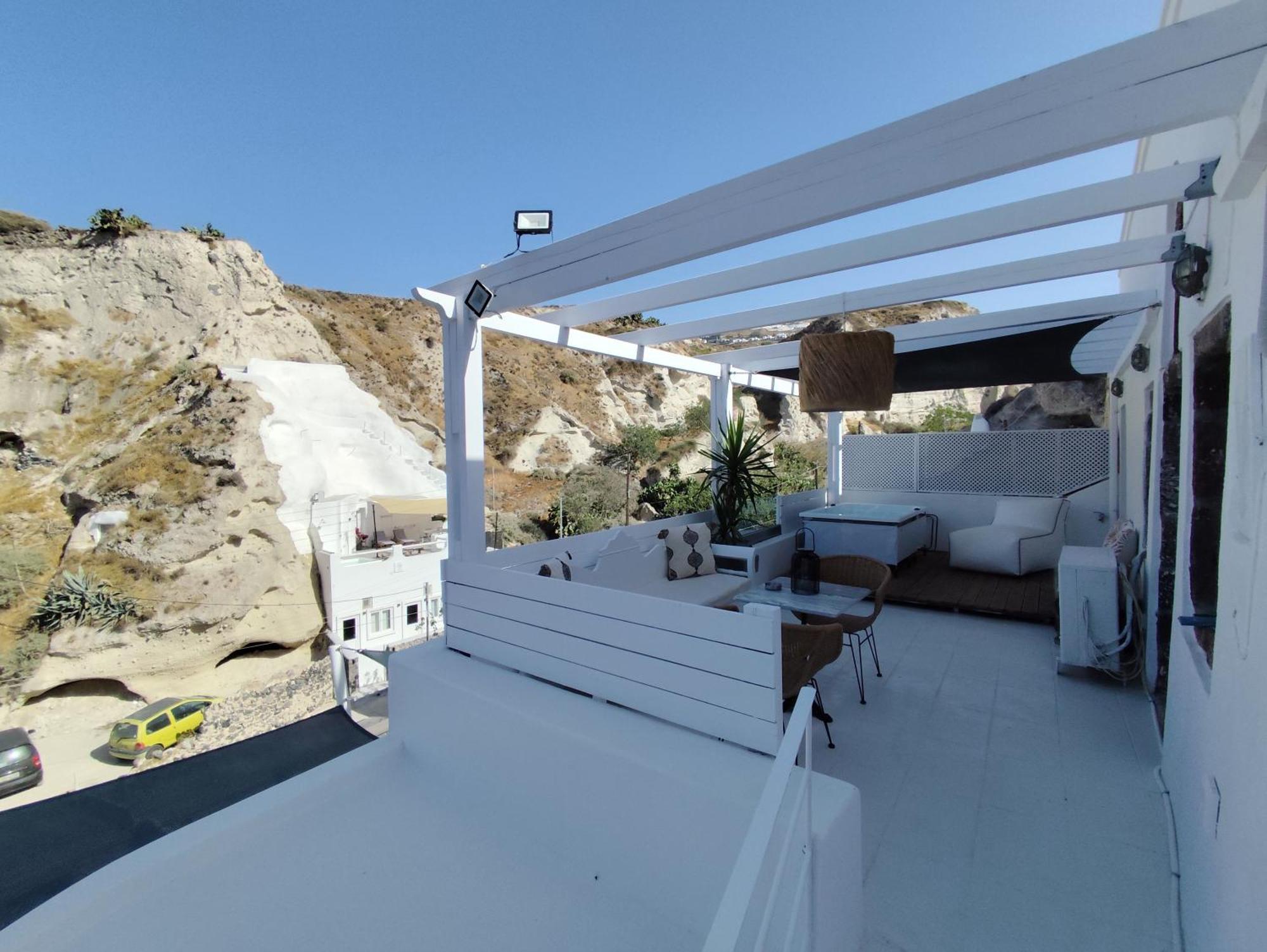 The Magic Luxury Cave Suites Vóthon Esterno foto