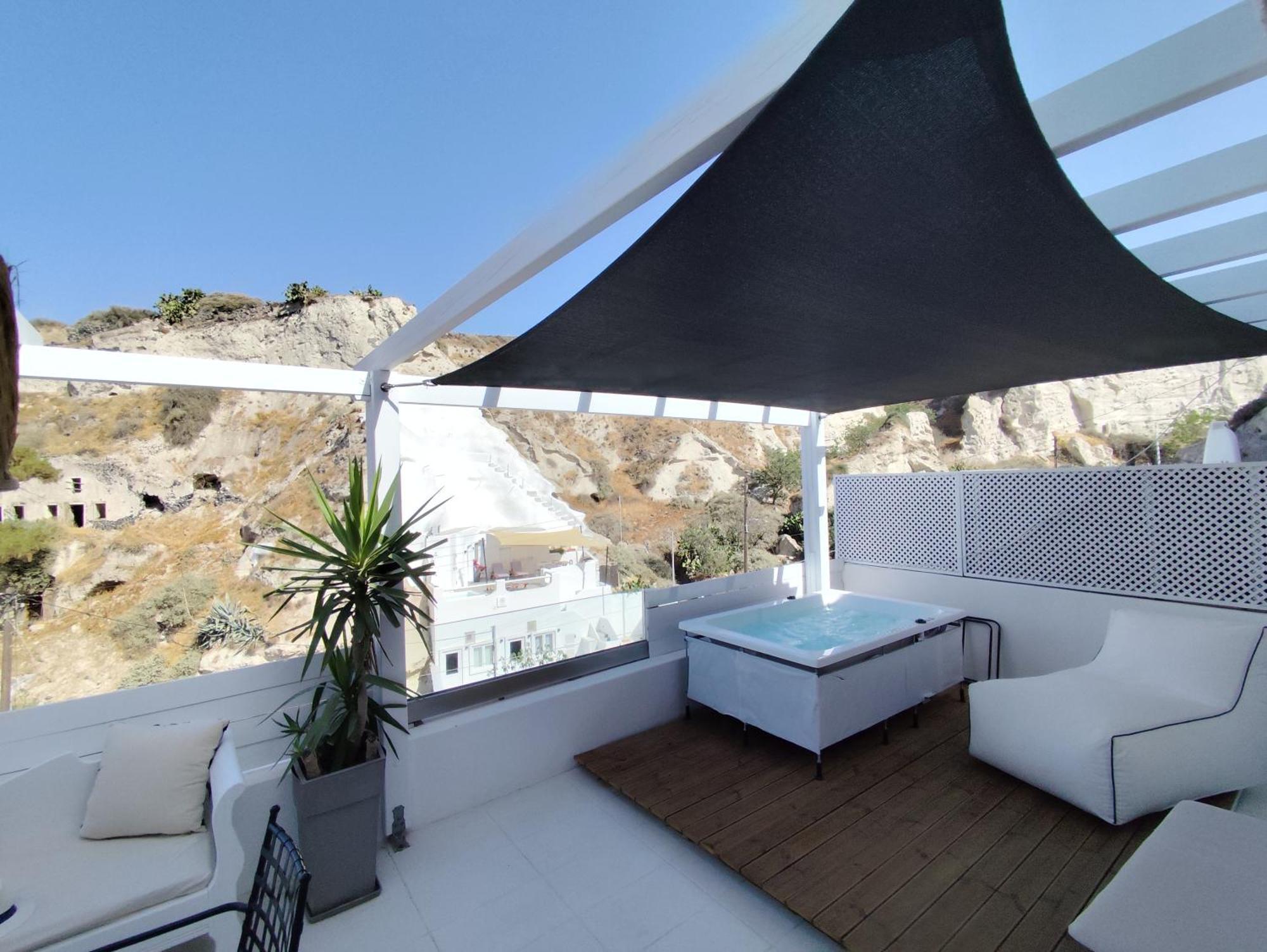 The Magic Luxury Cave Suites Vóthon Esterno foto