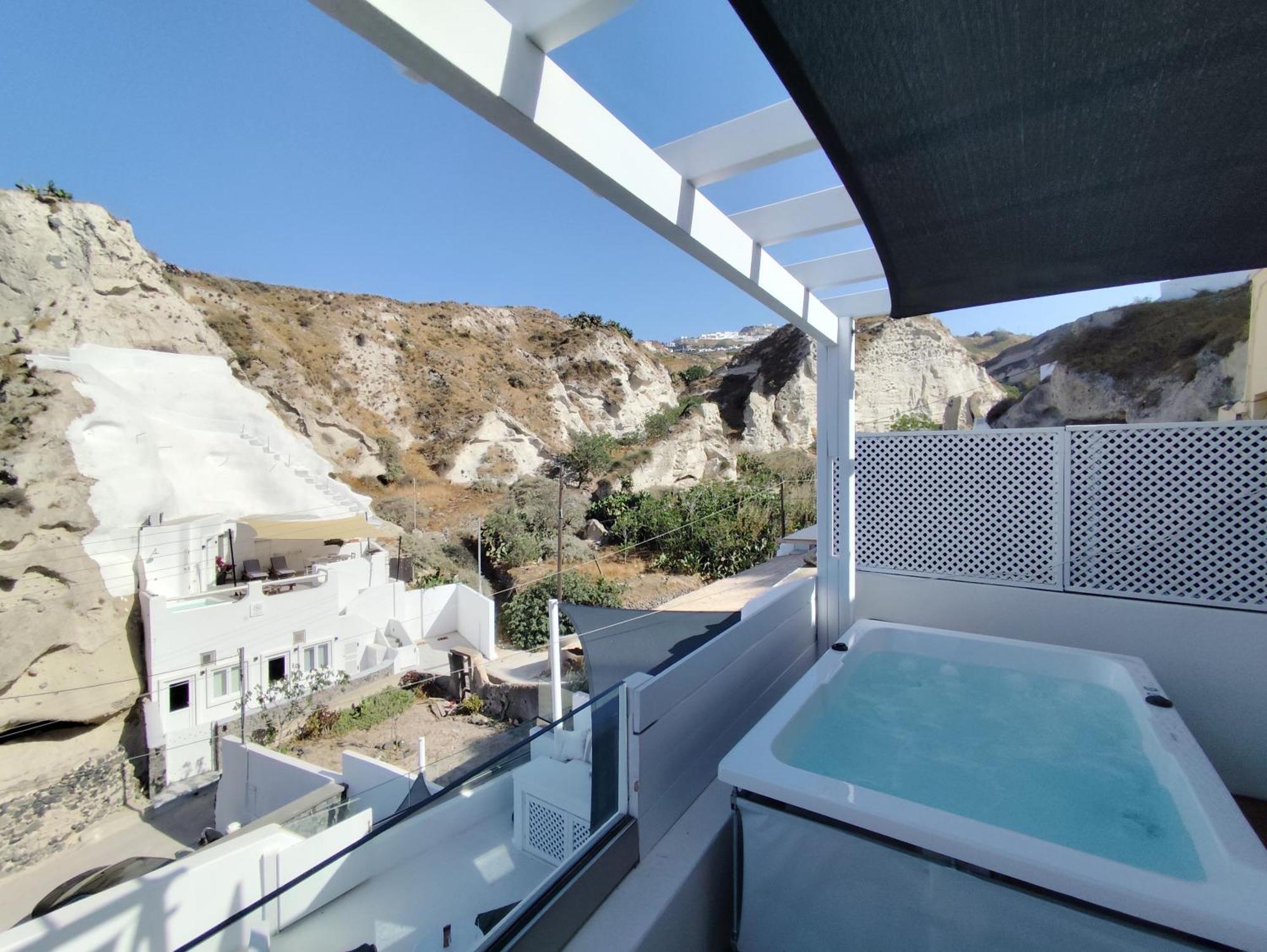 The Magic Luxury Cave Suites Vóthon Esterno foto