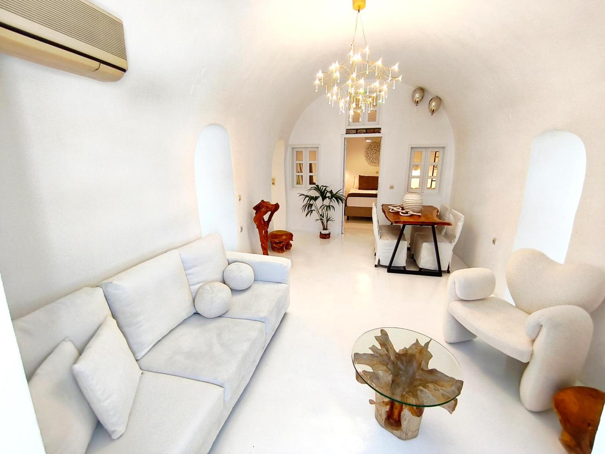 The Magic Luxury Cave Suites Vóthon Esterno foto